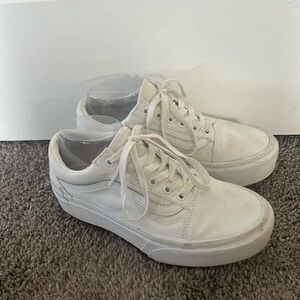 Vans Women's White Sneakers